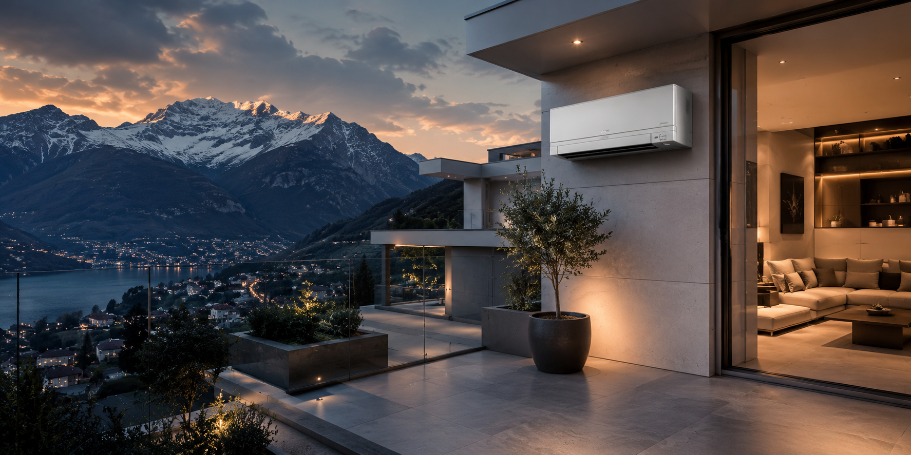 Moderne Klimaanlage